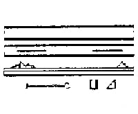 Grandt Line Products 5104 Log Bunk - Pacific Car & Foundry Style; Pkg(2) Detailing Parts