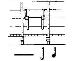 Grandt Line Products 5118 Hinge Set For Side Dump Gondolas Scratch Building Supplies
