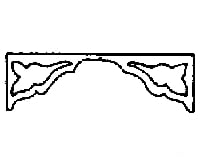 Grandt Line Products 5152 Porch Trim Entrances Scratch Building Supplies