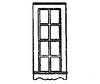 Grandt Line Products 5161 Windows -- Queen Anne Style Double-Hung Single Window - 2’8’ X