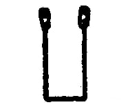 Grandt Line Products 5190 Stirrup Steps -- Rio Grande Drop-Bottom Gondola - Brown Delrin Scratch