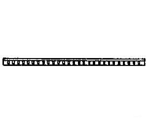 Grandt Line Products 5211 Architectural Dentils Scratch Building Supplies