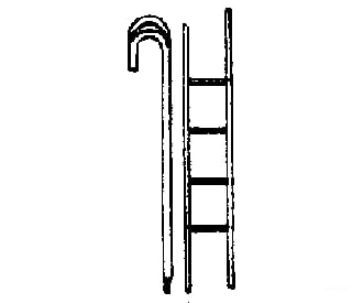 Grandt Line Products 5238 Ladders -- Colorado & Southern Scratch Building Supplies