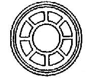 Grandt Line Products 5240 Windows -- Round Masonry 65 165Cm Diameter Scratch Building Supplies