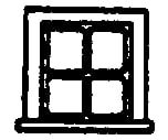 Grandt Line Products 5241 Windows -- Shed Or Attic Scratch Building Supplies