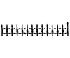 Grandt Line Products 5246 Widow’s Walk Iron Railing Pkg(4) Scratch Building Supplies