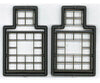 Grandt Line Products 5271 Masonry Window 20-Pane Industrial 104 X 115’ Pkg(4) Scratch Building