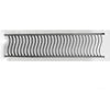 Grandt Line Products 5295 Iron Railing -- S-Curved Pkg(4) Scratch Building Supplies