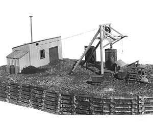 Grandt Line Products 5902 Wentamuck Mine -- Kit - 4-1/2 X 9’ 11.2 22.5Cm Structures