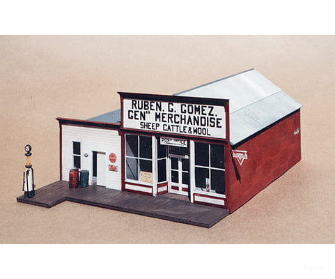 Grandt Line Products 5909 The Gomez General Merchandise Store -- Kit - 5-5/8 X 7-1/4’ 13.9 18.1Cm