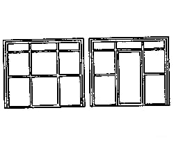 Grandt Line Products 8014 Warehouse/Factory Office Door And Window Set -- Scale 115 X 97’ 292