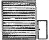 Grandt Line Products 8015 Doors -- Roll Up Scale 12 X 24’ 3.7 7.3M Pkg(2) Scratch Building Supplies