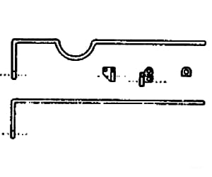 Grandt Line Products 113 Coupler Lift Bars & Brackets Detaling Parts