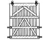 Grandt Line Products 13 Stock Car Doors -- Rio Grande Detaling Parts