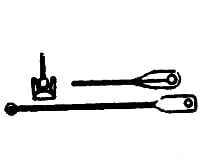 Grandt Line Products 137 Brake Cylinder Release Valve & Push Rod -- Delrin Detaling Parts