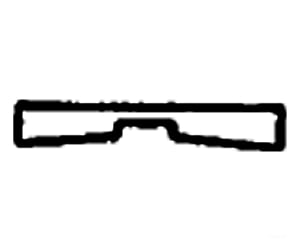 Grandt Line Products 145 Roofwalk Supports -- For Narrow Gauge Cars Without Murphy Roofs Detaling