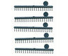 Grandt Line Products 156 Rivets - Round Head (Plastic) --.063’ Diameter Pkg(100) Detaling Parts
