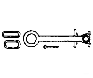 Grandt Line Products 158 Link & Pin Couplers -- Eight-Ton Porter Detaling Parts