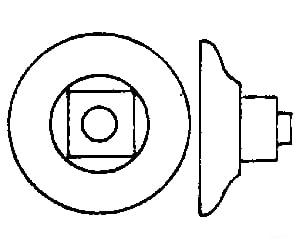 Grandt Line Products 16 Nut-Bolt-Washer -- 2-1/2’ Detaling Parts