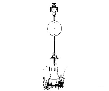 Grandt Line Products 3021 Heavy Cast-Iron Switch Stand -- 3-Position Track Accessories
