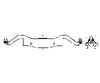 Grandt Line Products 3056 Passenger Car Trucks - 1 Pair -- With Cast Steel Bearing Bolster Couplers