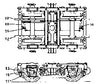 Grandt Line Products 3057 Brake Set -- For Passenger Trucks #300-3054 Thru 300-3056 Each Sold