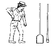 Grandt Line Products 3098 Cast Metal Figure -- Track Worker W/Spade & Claw Bar Figures