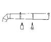 Grandt Line Products 3104 Cast Metal Water Spout Set Scenic Details
