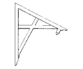 Grandt Line Products 3519 Roof Brackets -- Side Scratch Building Supplies