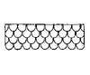 Grandt Line Products 3551 Scalloped Shingles -- 3 X 5’ Sheets Scratch Building Supplies