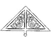 Grandt Line Products 3557 Gable Trim Scratch Building Supplies
