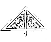 Grandt Line Products 3557 Gable Trim Scratch Building Supplies