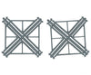 Grandt Line Products 3569 Eave & Gable Trim Pkg(8) Scratch Building Supplies