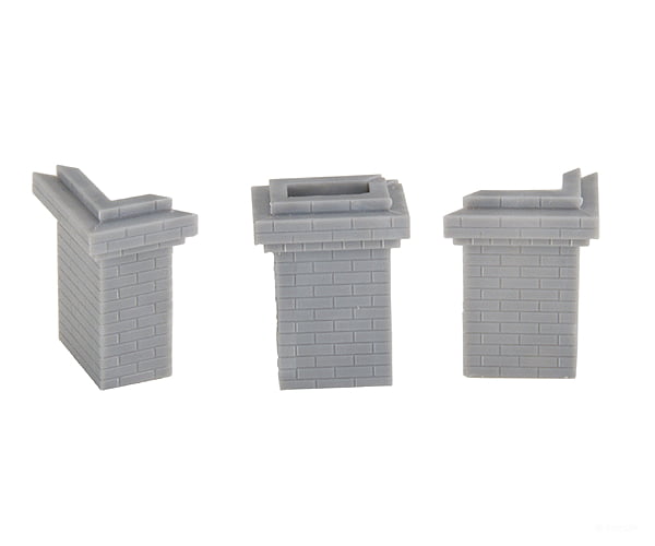 Grandt Line Products 3578 Brick Chimney Scratch Building Supplies