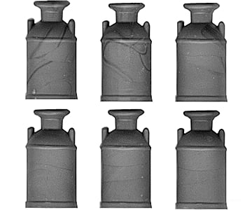 Grandt Line Products 3582 Milk Cans Pkg(6) Scenic Details