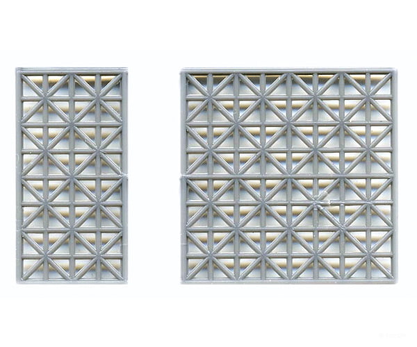 Grandt Line Products 3584 Decorative Trim 2 Sets --.372 X.720.720 X Scratch Building Supplies