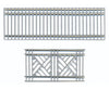Grandt Line Products 3585 Decorative Iron Railing Set Of 2 Scratch Building Supplies
