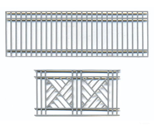 Grandt Line Products 3585 Decorative Iron Railing Set Of 2 Scratch Building Supplies
