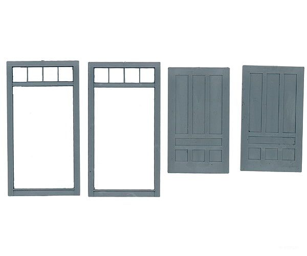 Grandt Line Products 3631 Door & Frame -- Wide; 7 Panel W/Frame Transom 49 X 87’ Pkg(2) Scratch