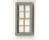 Grandt Line Products 3703 Double-Hung Windows -- 8-Pane - Scale 27 X 64’ 68.6 163Cm Pkg(4)