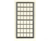 Grandt Line Products 3705 Double-Hung Windows -- 40-Pane - Scale 60 X 120’ 152 305Cm Pkg(3)
