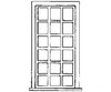 Grandt Line Products 3714 Engine House Windows -- 18-Pane Scale 42 X 91’ 107 231Cm Pkg(3) Scratch