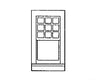 Grandt Line Products 3726 Rio Grande Southern-Style Depot Windows -- 1/9 Light Scale 24 X 44’ 61