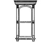Grandt Line Products 3733 Victorian Two-Pane Window - Scale 30 X 72’ 76.2 183Cm Pkg(2) -- With
