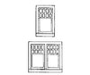 Grandt Line Products 3742 Rio Grande Southern-Style Windows -- Single 32 X 52’ Double 62 Scratch