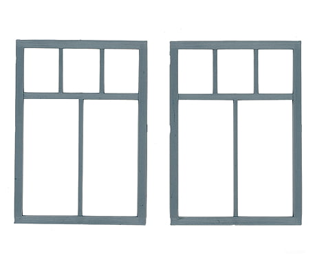 Grandt Line Products 3770 Commercial Windows -- 5-Pane Scale 56 X 82’ 142 208Cm Pkg(2) Scratch