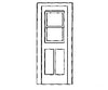 Grandt Line Products 3802 Coach End Doors -- Rio Grande Detailing Parts