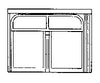 Grandt Line Products 3807 Double Winodws -- Hall Scott Pkg(12) Detailing Parts