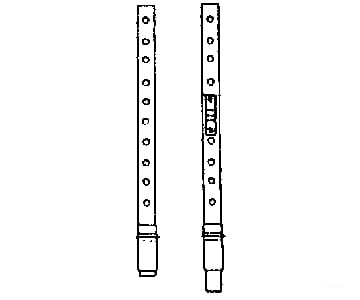 Grandt Line Products 4 High-Side Gondola Stakes -- Rio Grande Detaling Parts
