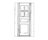 Grandt Line Products 50 Caboose Doors -- Rio Grande Detaling Parts